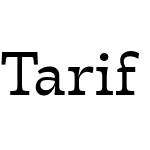 Tarif Arabic