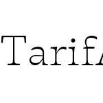 Tarif Arabic