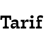 Tarif Arabic