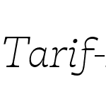 Tarif