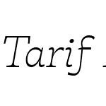 Tarif