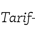 Tarif