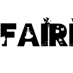 Fairies Silhouette Font