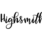 Highsmith Script