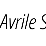 Avrile Sans Condensed