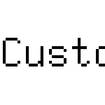 Custom Font ttf 16h 3.0 for Paint