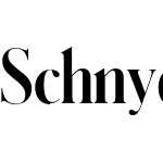 Schnyder Cond L Bold