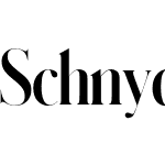 Schnyder Cond XL Bold