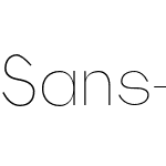 Sans-Essential