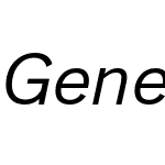 Generisch Sans