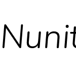 Nunito