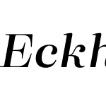Eckhart Headline