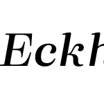 Eckhart Text