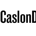 Caslon Doric Condensed