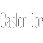 Caslon Doric Condensed