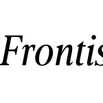 Frontis Condensed