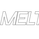 Meltland Line Two Italic