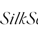 Silk Serif