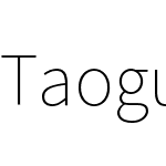 Taogu Extra Light