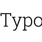 TypoPRO Roboto Slab