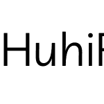 HuhiFont