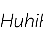 HuhiFont