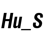 Hu_Switzerland Cn  Bold Italic