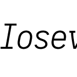 IosevkaCC Slab