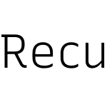 Recursive Sans Static Beta 1.019