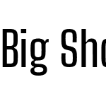 Big Shoulders Text