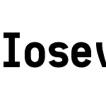 Iosevka Term SS09