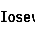 Iosevka Type