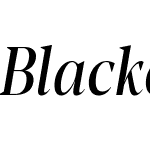 Blacker Pro Display Condensed Trial