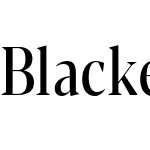 Blacker Pro Display Condensed Trial