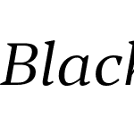 Blacker Pro Text Trial