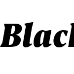 Blacker Pro Text Condensed Trial