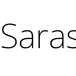 Sarasa UI K