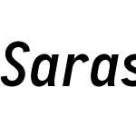 Sarasa Term TC