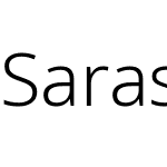 Sarasa UI K