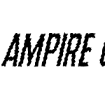 Ampire Condensed Italic