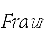 Fraunces Italic