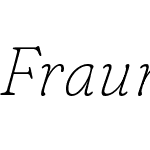 Fraunces Italic