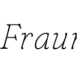 Fraunces Italic