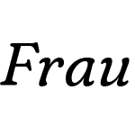 Fraunces Italic