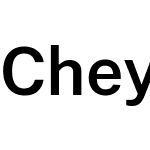 Cheyenne Sans