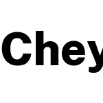 Cheyenne Sans