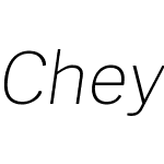 Cheyenne Sans