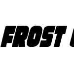 Frost Giant Condensed Italic