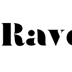 Ravensara Antiqua Stencil