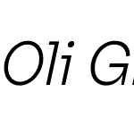 Oli Grotesk L